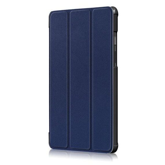 Lenovo Tab E8 TB-8304 Tri-Fold PU Case Dark Blue