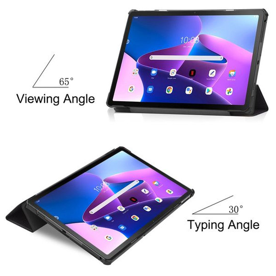 Lenovo Tab M10 Plus (3rd Gen) TB125 Designer Tri-Fold Case NoTouch Lenovo Tab M10 Plus (3rd Gen) TB125 Designer Tri-Fold Case NoTouch