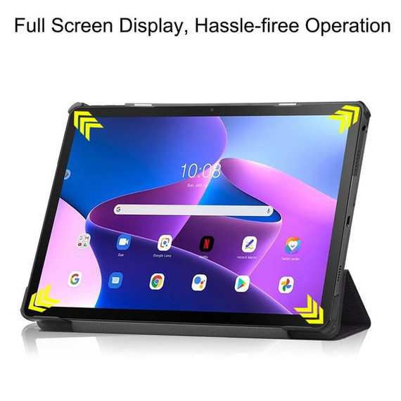 Lenovo Tab M10 Plus (3rd Gen) TB125 Designer Tri-Fold Case NoTouch Lenovo Tab M10 Plus (3rd Gen) TB125 Designer Tri-Fold Case NoTouch