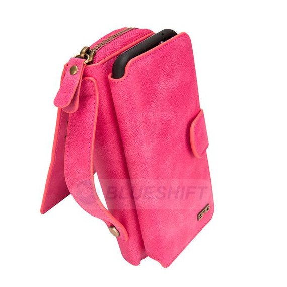 Samsung Galaxy Note 8      Deluxe Zipper Case    Rose