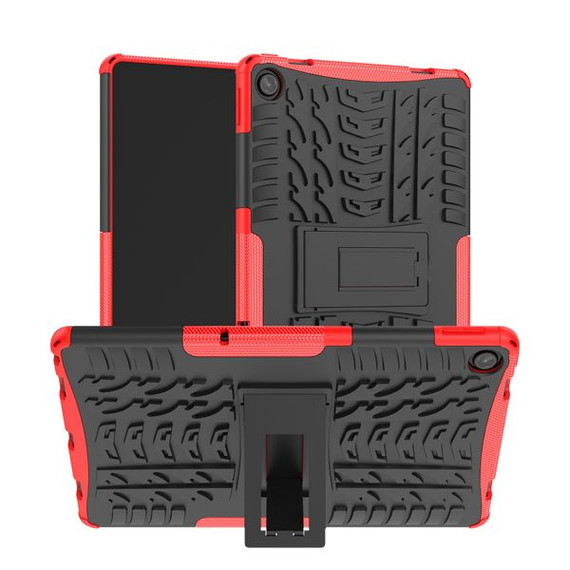 Lenovo Tab M10 Plus (3rd Gen) TB125 Heavy Duty Case Red
