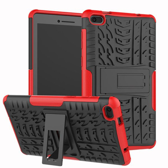 Lenovo Tab E7 TB-7104 Heavy Duty Case Red