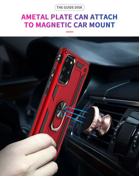 Samsung Galaxy Note 20      Military Armour Case    Red