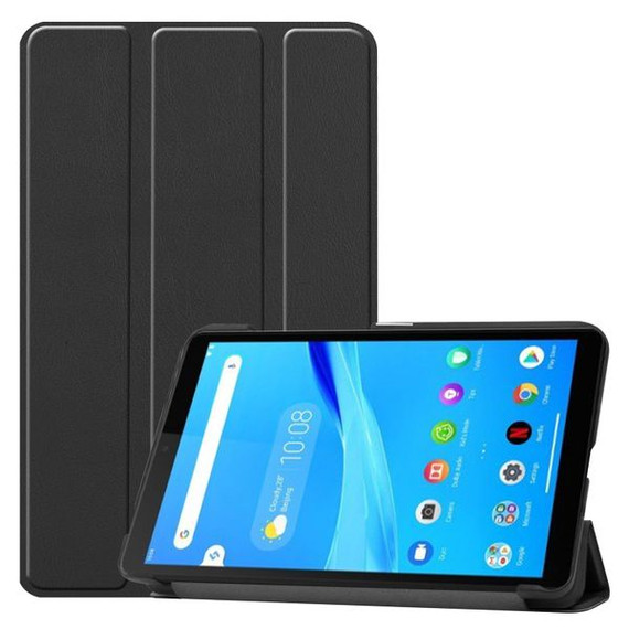 Lenovo Tab M7 (3rd Gen) TB-7306F Tri-Fold PU Case Black Lenovo Tab M7 (3rd Gen) TB-7306F Tri-Fold PU Case Black