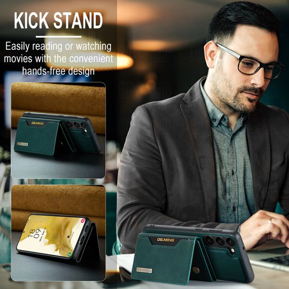 Samsung Galaxy S23+      Magnetic Wallet    Green