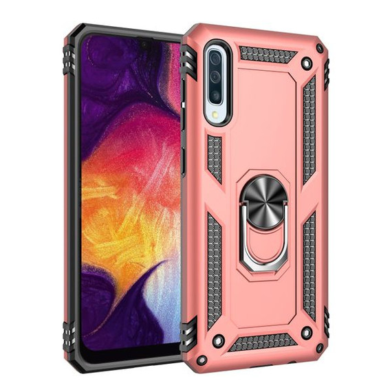 Samsung Galaxy A50      Military Armour Case    RoseGold