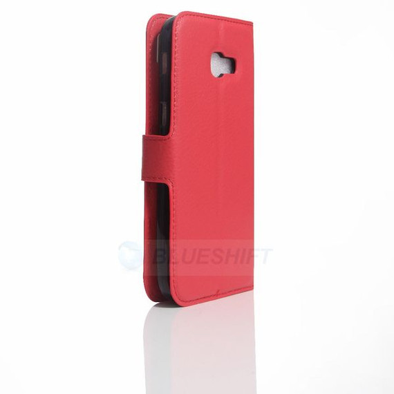 Galaxy A3 2017      Pu Wallet Case    [Red]