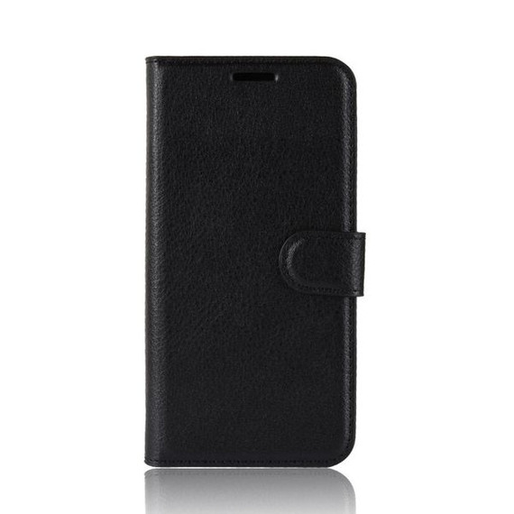 Galaxy J6      Pu Wallet Case    [Black]