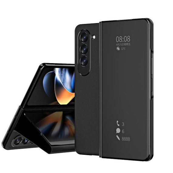 Samsung Galaxy Z Fold5 5G      Mirror Folio Case    Black