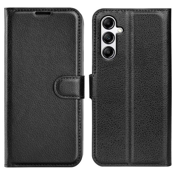 Galaxy A34 5G      Pu Wallet Case    [Black]