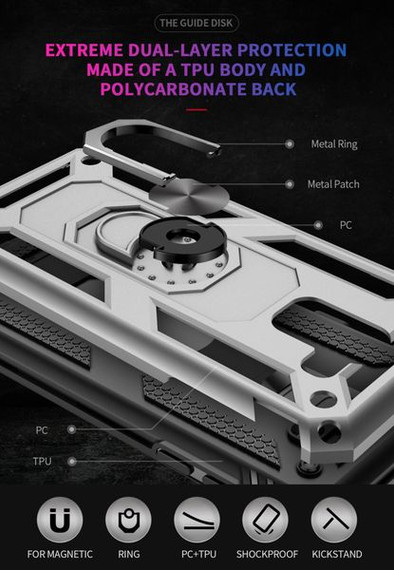 Samsung Galaxy J6      Military Armour Case    Red