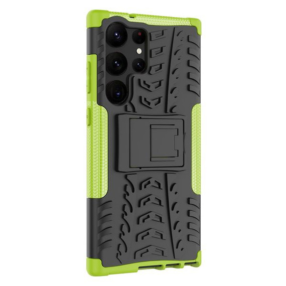 Samsung Galaxy S23 Ultra      Heavy Duty Case    Green