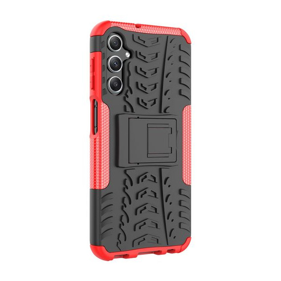 Samsung Galaxy A24 4G      Heavy Duty Case    Red