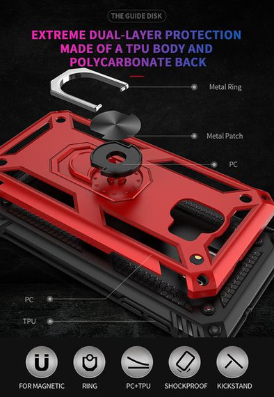 Samsung Galaxy J2 Core      Military Armour Case    Black