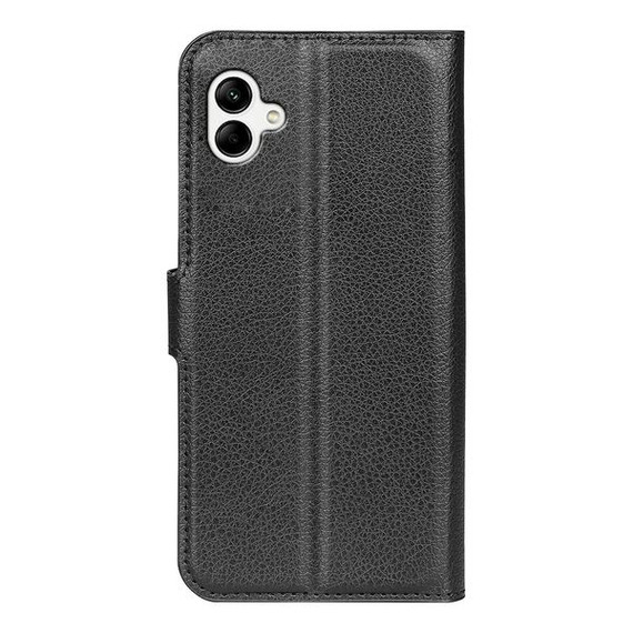 Galaxy A04      Pu Wallet Case    [Black]