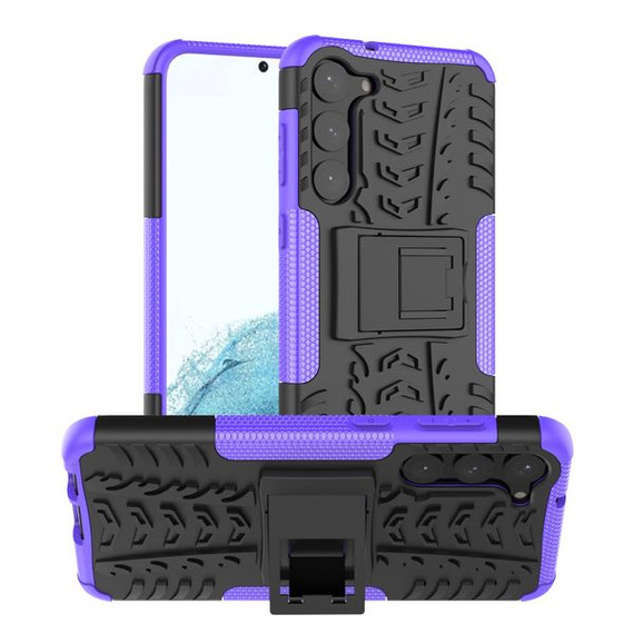 Samsung Galaxy S23+      Heavy Duty Case    Purple