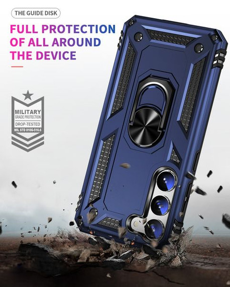 Samsung Galaxy S23+ Military Armour Ring Case Navy Samsung Galaxy S23+ Military Armour Ring Case Navy