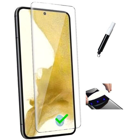 Samsung Galaxy S23+ UV Light Curved Glass Screen Protector Clear Samsung Galaxy S23+ UV Light Curved Glass Screen Protector Clear