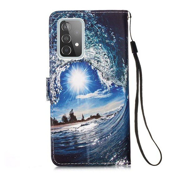 Samsung Galaxy A52      Designer PU Case      SeaWave