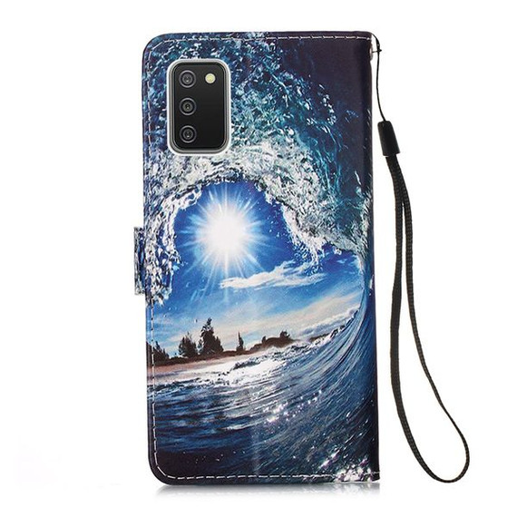 Samsung Galaxy A02S Designer PU Case SeaWave Samsung Galaxy A02S Designer PU Case SeaWave