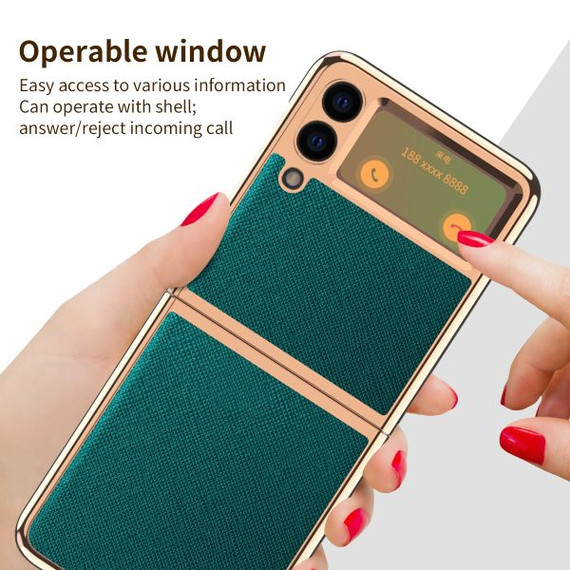 Samsung Galaxy Z Flip3 5G      Hard PC Case    Red