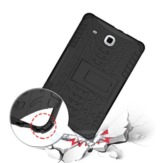 Samsung Galaxy Tab E 9.6 T560    Heavy Duty Case    Black