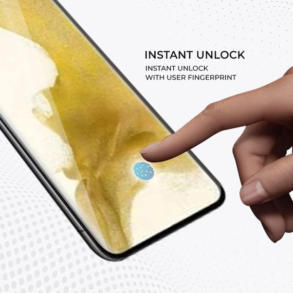 Samsung Galaxy S23+         Premium Full Cover Glass Screen Protector Black