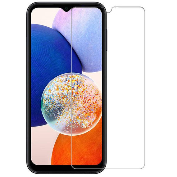 Samsung Galaxy A14         Tempered Glass Screen Protector Clear