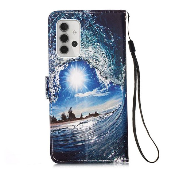 Samsung Galaxy A13 4G Designer PU Case SeaWave Samsung Galaxy A13 4G Designer PU Case SeaWave