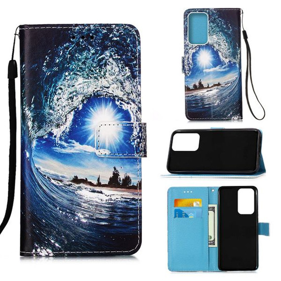 Samsung Galaxy A73 5G Designer PU Case SeaWave Samsung Galaxy A73 5G Designer PU Case SeaWave