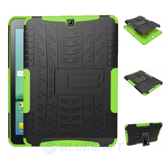 Samsung Galaxy Tab S2 9.7 T810    Heavy Duty Case    Green