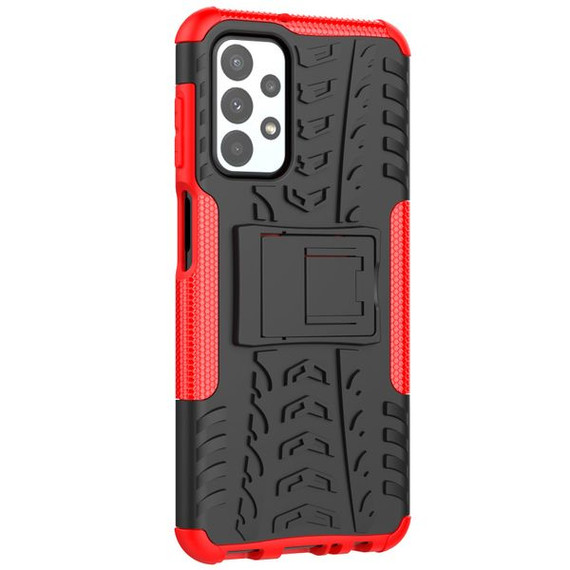 Samsung Galaxy A23      Heavy Duty Case    Red
