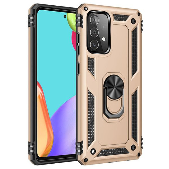 Samsung Galaxy A52      Military Armour Case    Gold