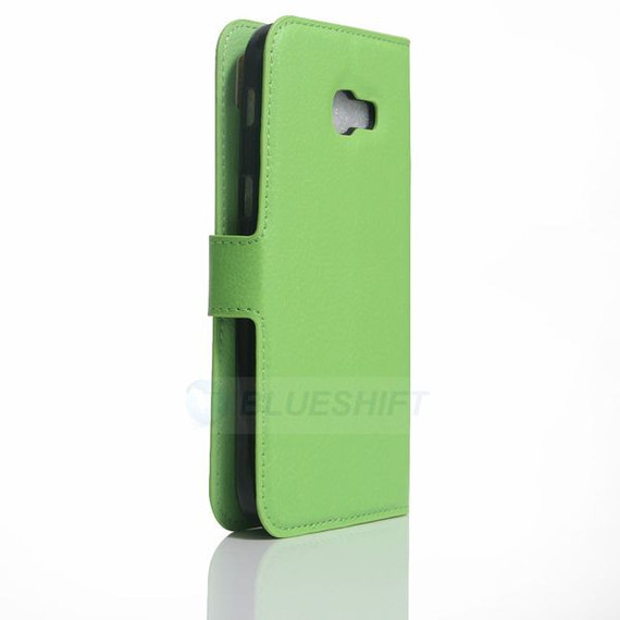 Galaxy A3 2017      Pu Wallet Case    [Green]