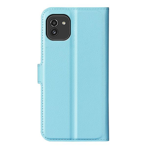Galaxy A03      Pu Wallet Case    [Lightblue]