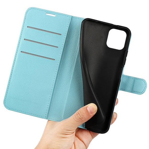Galaxy A03      Pu Wallet Case    [Lightblue]