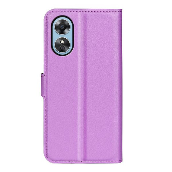Oppo A17      Pu Wallet Case    [Purple]