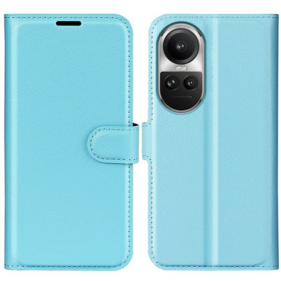Oppo Reno 10 Pro 5G      Pu Wallet Case    [Lightblue]