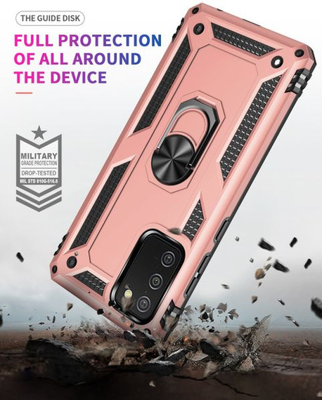 Samsung Galaxy A02S      Military Armour Case    RoseGold
