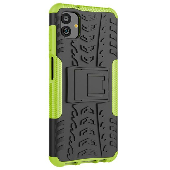 Samsung Galaxy A04      Heavy Duty Case    Green