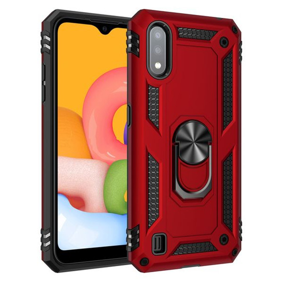 Samsung Galaxy A01 Military Armour Case Red Samsung Galaxy A01 Military Armour Case Red