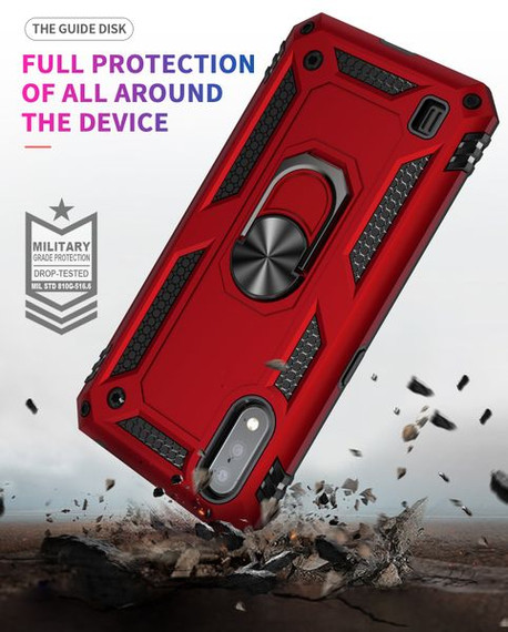 Samsung Galaxy A01      Military Armour Case    Red