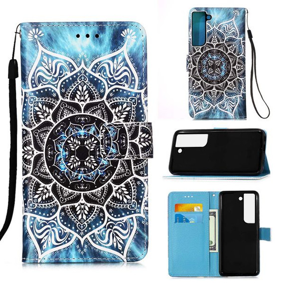 Samsung Galaxy S22      Designer PU Case      Mandala