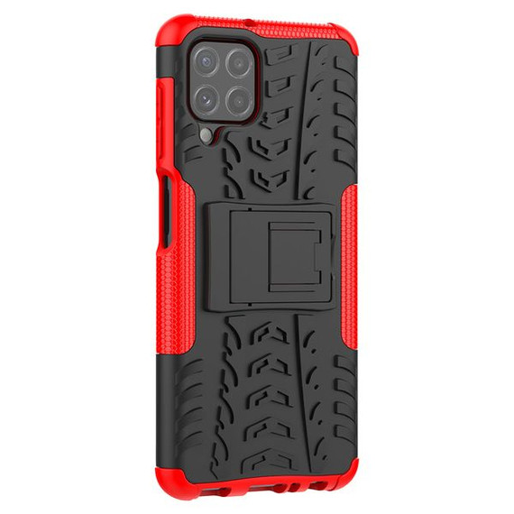 Samsung Galaxy M32 4G      Heavy Duty Case    Red