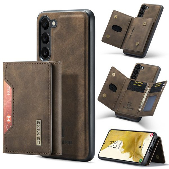 Samsung Galaxy S23 Magnetic Wallet Coffee Samsung Galaxy S23 Magnetic Wallet Coffee