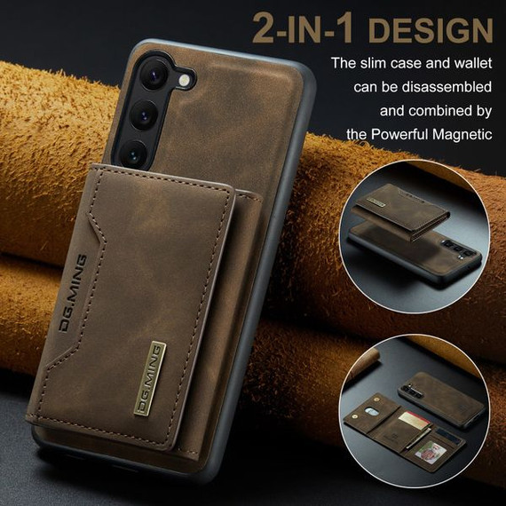 Samsung Galaxy S23 Magnetic Wallet Coffee Samsung Galaxy S23 Magnetic Wallet Coffee