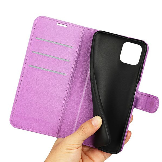 Galaxy A03      Pu Wallet Case    [Purple]