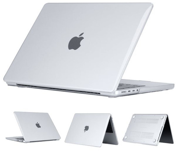 Apple MacBook Pro 16" (2021) A2485 Crystal Hard Case Clear Apple MacBook Pro 16" (2021) A2485 Crystal Hard Case Clear