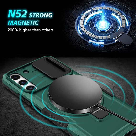 Samsung Galaxy S22+      Magsafe Sliding Cover Case    Teal