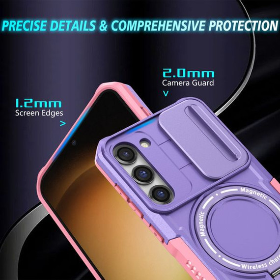 Samsung Galaxy S23+      Magsafe Sliding Cover Case    Purple